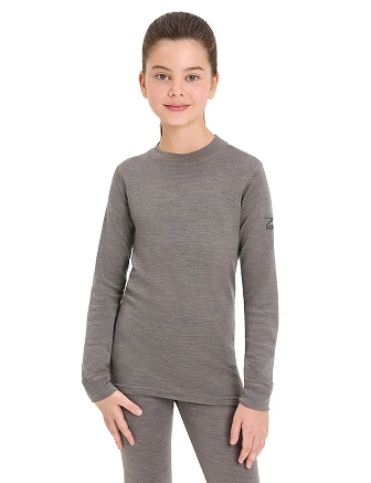 SOFT Комплект термобелья для девочек-подростков, цвет серо-бежевый, фото 2