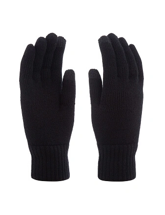 Перчатки мужские сенсорные, цвет черный, фото 1