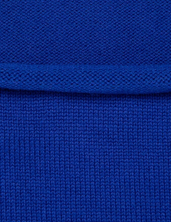 Теплый снуд из шерсти мериносов, цвет ультрамарин, фото 3