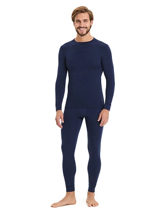 SOFT Комплект термобелья мужской, цвет синий, фото 1