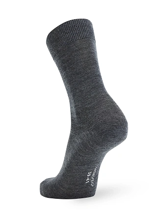 Носки женские из шерсти мериноса серии MERINO WOOL, цвет антрацит, фото 2
