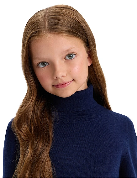 Шерстяной свитер Cash Touch для девочек, фото 3