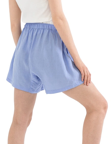 Шорты женские серии LINEN, цвет лаванда, фото 3