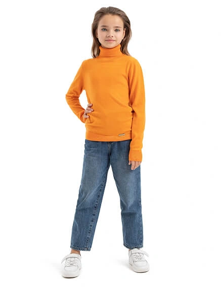 Шерстяной свитер Cash Touch для девочек, фото 2