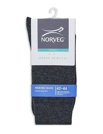 Носки мужские серии Merino Base, цвет антрацит, фото 3