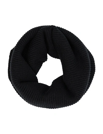 Снуд из шерсти, цвет черный, фото 2