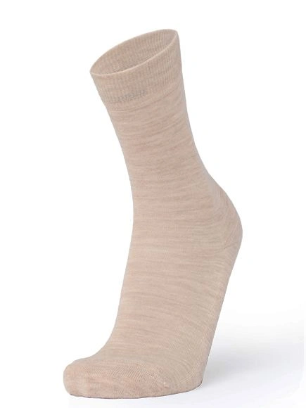Термоноски женские серии SOFT MERINO WOOL, цвет бежевый, фото 2