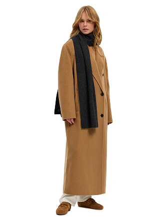 Шарф женский, цвет антрацит, фото 3