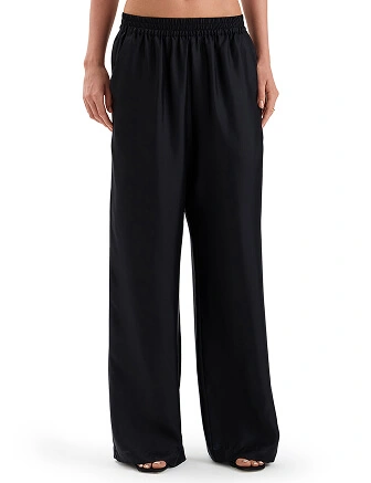 Брюки SILK женские прямые, цвет черный, фото 1