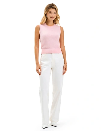 Топ трикотажный, цвет розовый, фото 3
