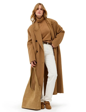 Водолазка женская Cash Touch, цвет карамель, фото 3