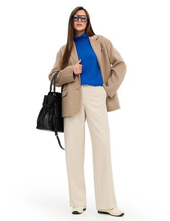 Водолазка женская Cash Touch, цвет синий ультрамарин, фото 3