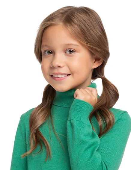 Шерстяной свитер Cash Touch для девочек, фото 3