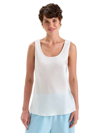Топ женский SILK, цвет молочный, фото 1