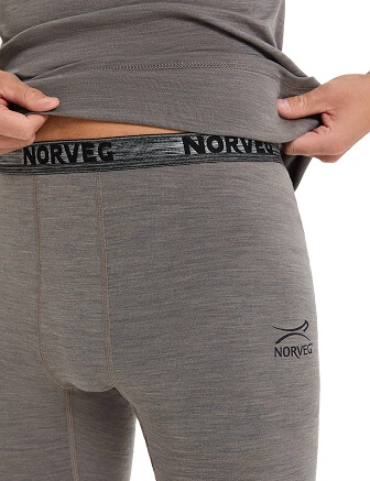 SOFT Комплект термобелья мужской, цвет серо-бежевый, фото 3