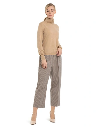 Водолазка женская Cash Touch, цвет бежевый, фото 3