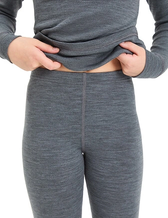 SOFT Комплект термобелья для девочек-подростков, цвет серый меланж, фото 3