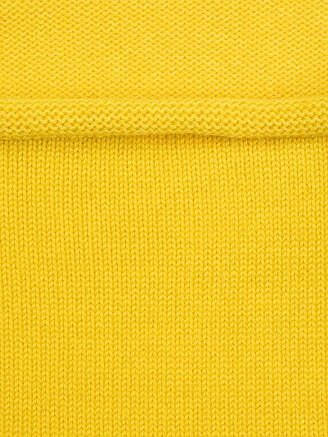 Теплый снуд из шерсти мериносов, цвет желтый, фото 3