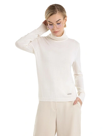 Водолазка женская Cash Touch, цвет белый, фото 1