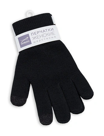 NORVEG Перчатки женские, цвет черный, фото 2
