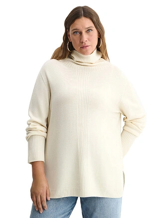 Merino Base Свитер женский, цвет молочный, фото 1