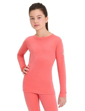 SOFT Комплект термобелья для девочек-подростков, цвет коралловый, фото 2
