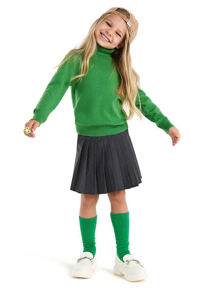 Шерстяной свитер Cash Touch для девочек, фото 3