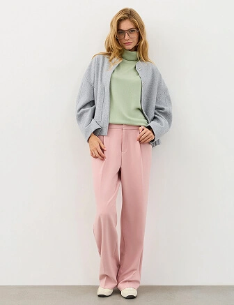 Водолазка женская Cash Touch, цвет шалфей, фото 3