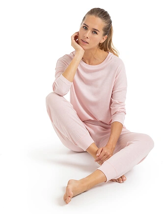 Термопижама для дома и сна женская, цвет розовый, фото 1
