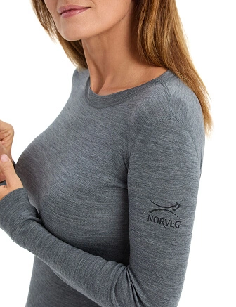 Термобелье футболка серии SOFT с длинным рукавом. Знак Woolmark, фото 2