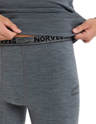 SOFT Комплект термобелья мужской, цвет серый, фото 3