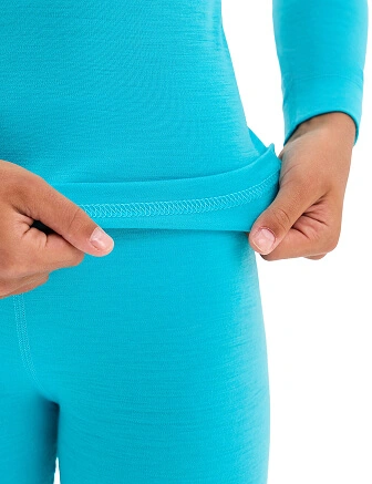 SOFT Комплект термобелья для девочек, цвет бирюзовый, фото 3