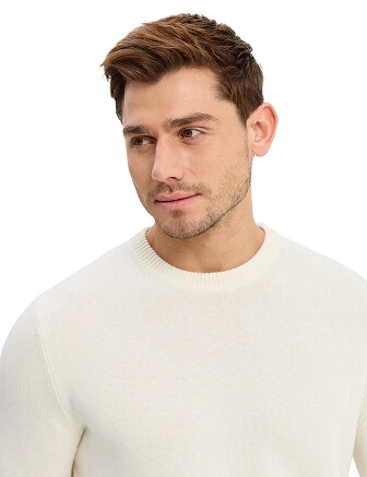 Джемпер Merino Base, цвет молочный, фото 2