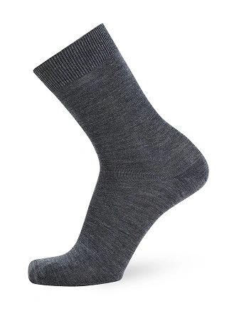 Носки женские из шерсти мериноса серии MERINO WOOL, цвет антрацит, фото 1