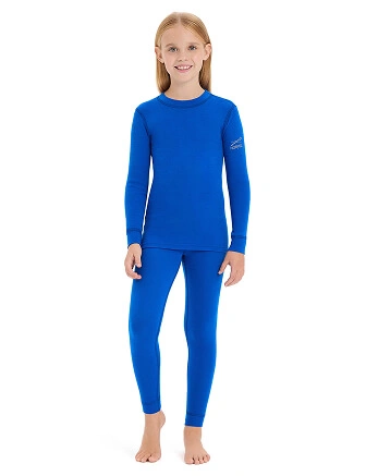 SOFT Комплект термобелья для девочек, цвет ультрамарин, фото 1