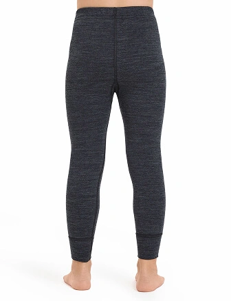 Термолеггинсы детские для девочек серии ACTIVE KIDS, двухслойное термобелье, цвет антрацит, фото 2