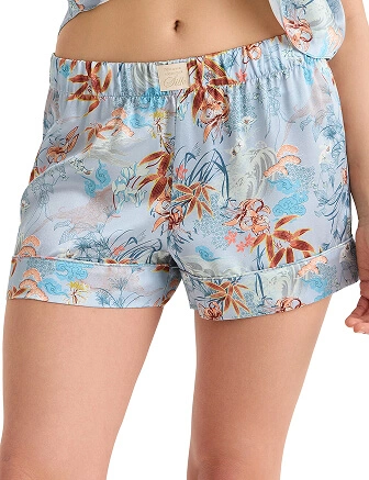 Шорты женские серии SILK, цвет принт восточный, фото 2