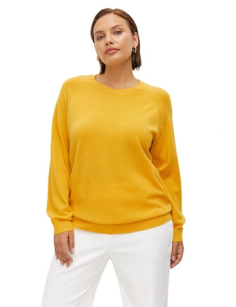 Джемпер Cash Touch женский, цвет манго, фото 1