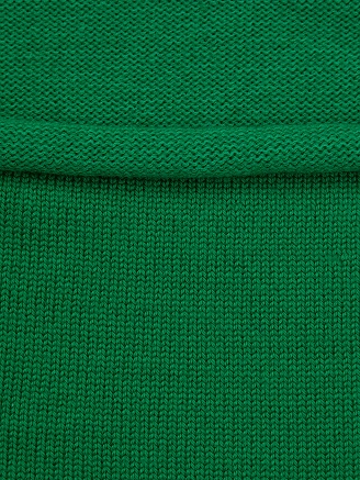 Теплый снуд из шерсти мериносов, цвет зеленый, фото 3