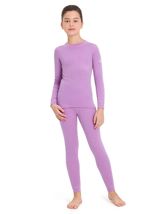 SOFT Комплект термобелья для девочек-подростков, цвет лаванда, фото 1