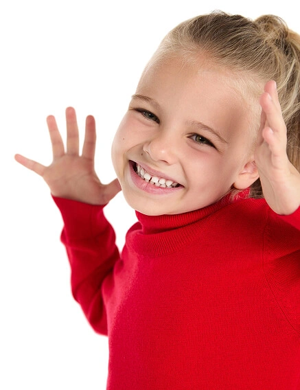 Шерстяной свитер Cash Touch для девочек, фото 3