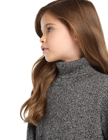 Шерстяной свитер Cash Touch для девочек, фото 3
