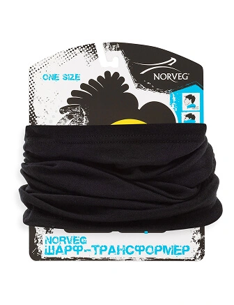 Шарф-трансформер "Монстр", цвет черный, фото 2
