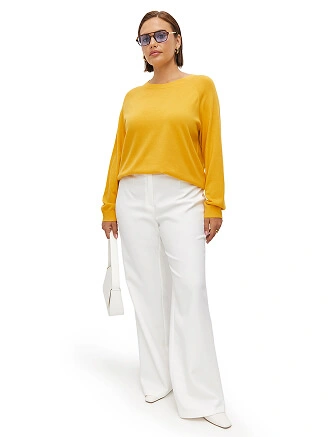 Джемпер Cash Touch женский, цвет манго, фото 3