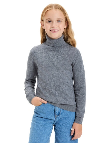 Шерстяной свитер Cash Touch для девочек, фото 1