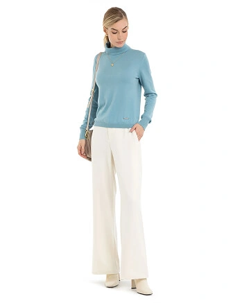 Водолазка женская Cash Touch, цвет голубой пепельный, фото 3