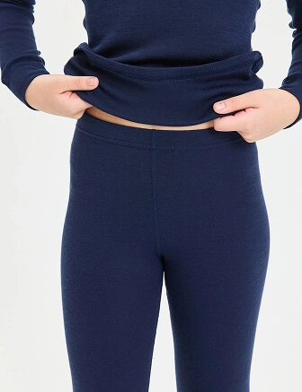 SOFT Комплект термобелья для девочек-подростков, цвет синий, фото 3