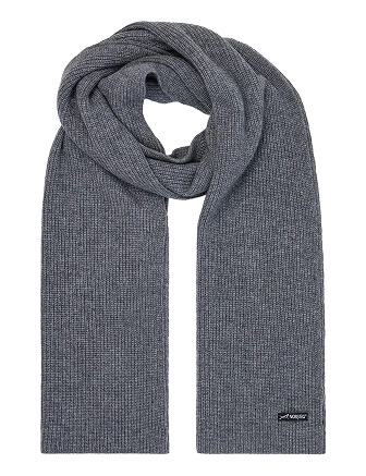 Шарф женский, цвет серый меланж, фото 1