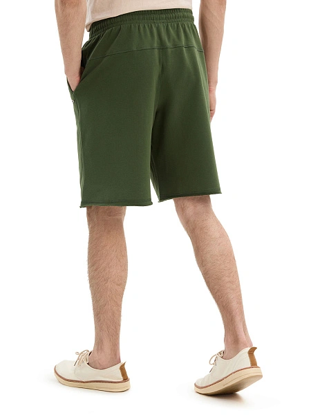 Шорты мужские Cotton, цвет олива, фото 4