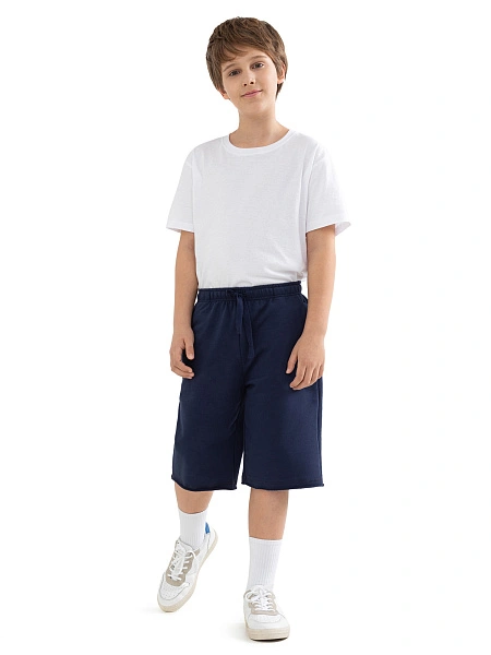 Шорты детские для мальчика Cotton, цвет темно-синий, фото 1